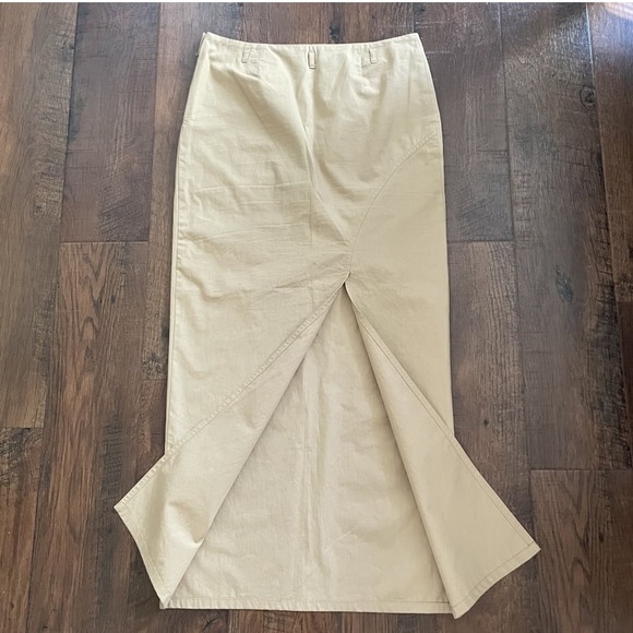 Vintage Moschino Khaki Skirt - Picture 3 of 6